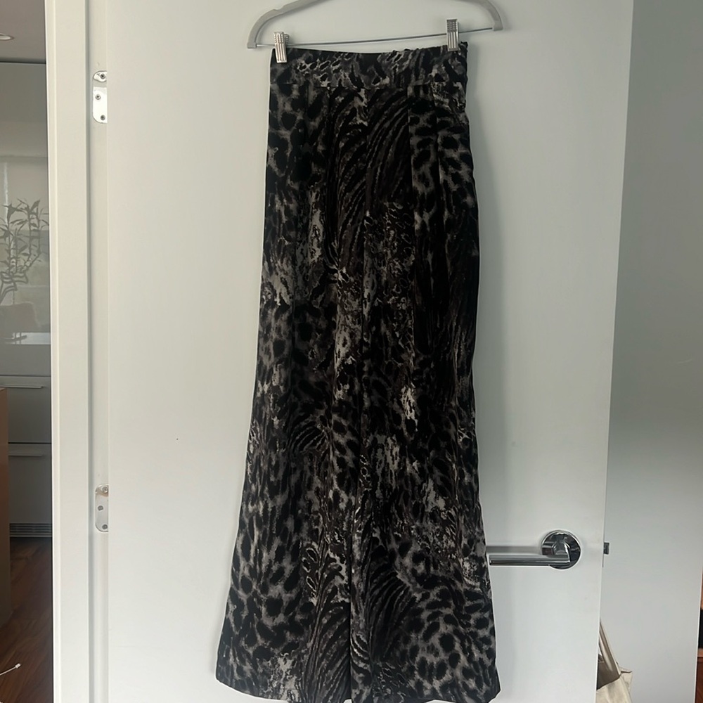 Animal print pants